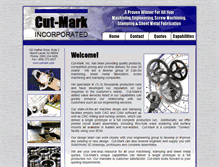 Tablet Screenshot of cutmark.com